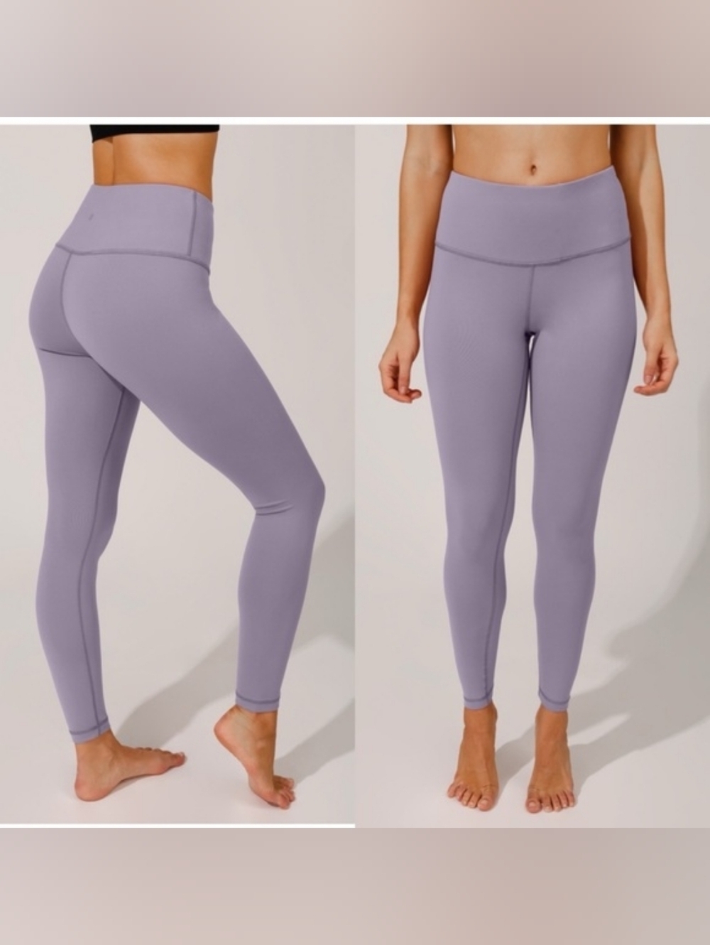 Reflex Lavender High-Waist Seamless Leggings